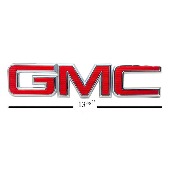 GMC Sierra Tailgate Logo 2014 - 2018 Part No 23122158 - Picture 1 of 3